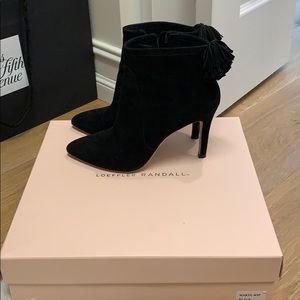 Loeffler Randall Boots Booties Suede Size 6